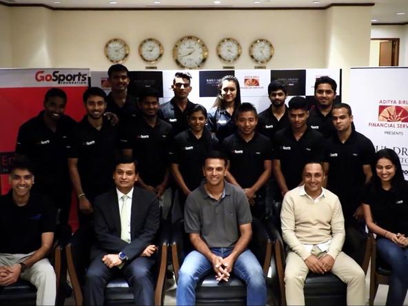 Rahul Dravid Athlete Mentorship Programme with GoSports Foundation